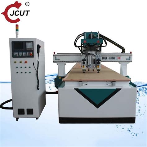 Two spindle row drilling machine cnc router 